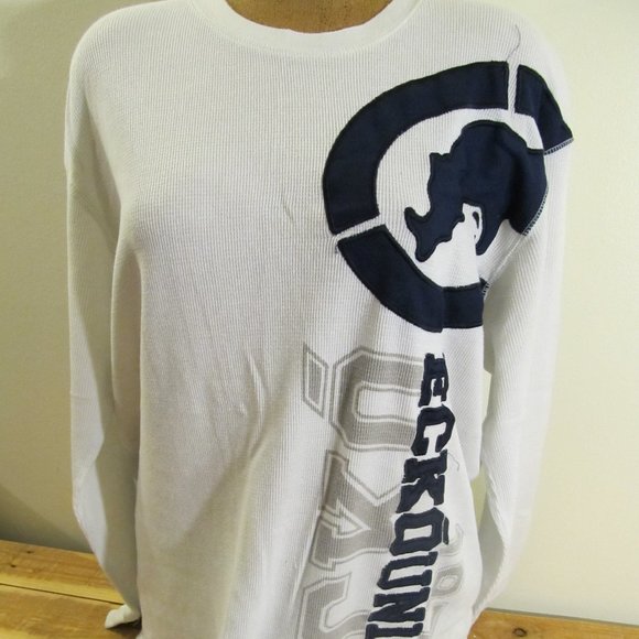 Ecko Unltd White Thermal Shirt, XL - Picture 1 of 5